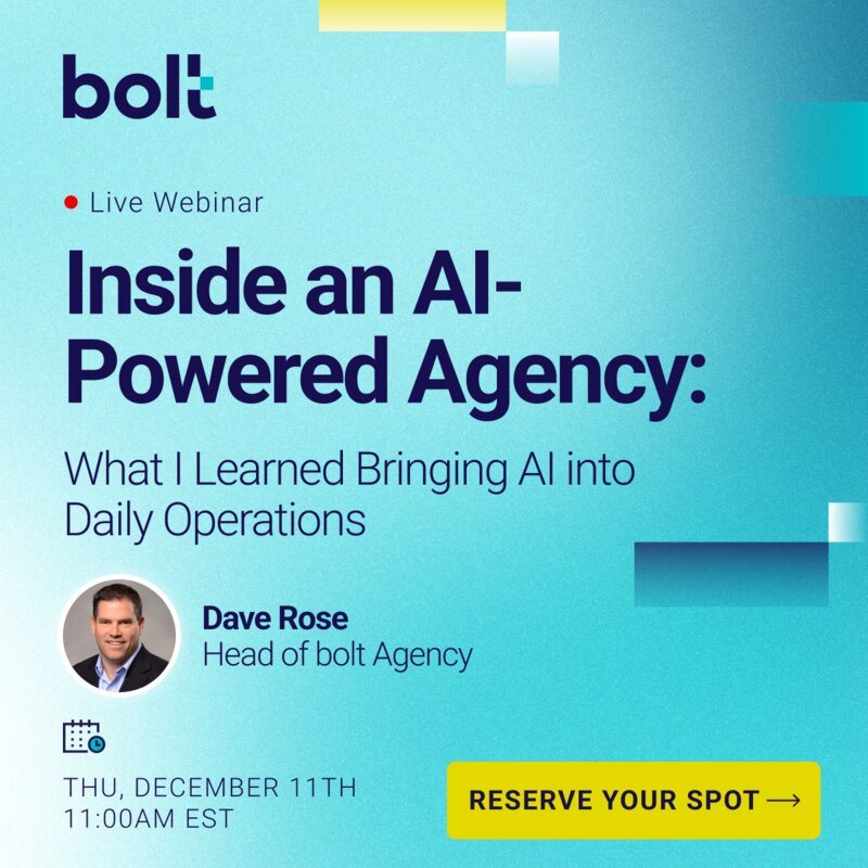 AI-powered agency webinar image